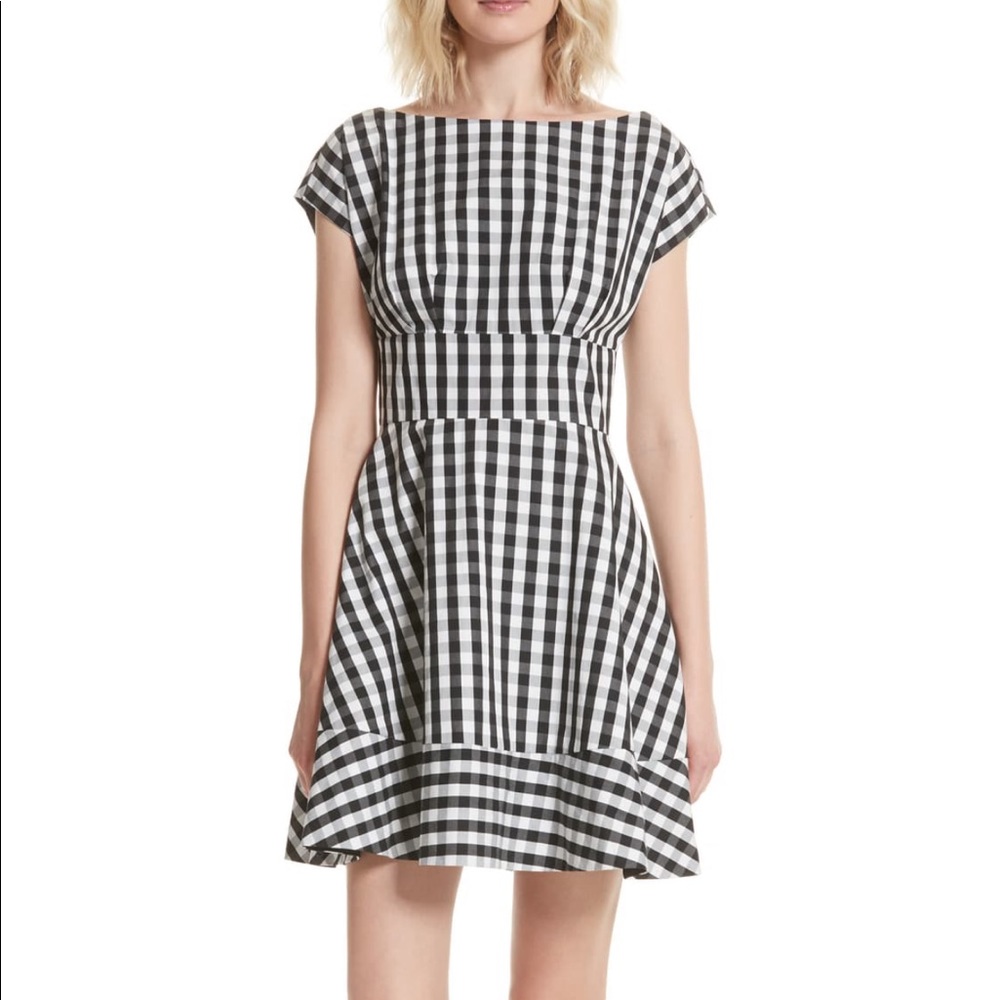 kate spade gingham dress nwt